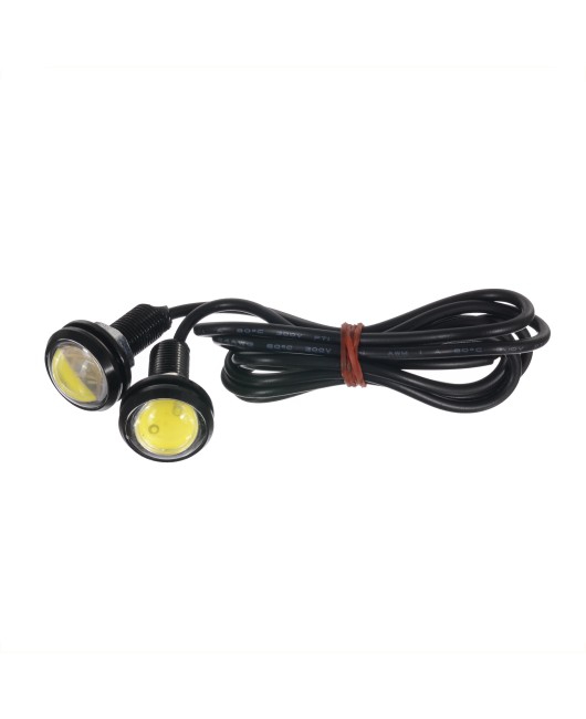 Car motorcycle balance car ultra-thin double-layer LED 23MM eagle eye light 9W cat eye light LED counterattack light