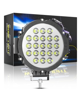 DXZ car LED headlights circular 7-inch 21LED63W work light modification off-road spotlight project headlight