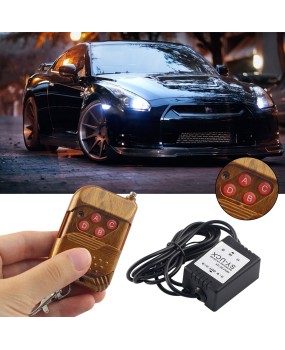 Automotive LED daytime running light controller, daytime running light host, eagle eye light controller, 16 mode wireless control