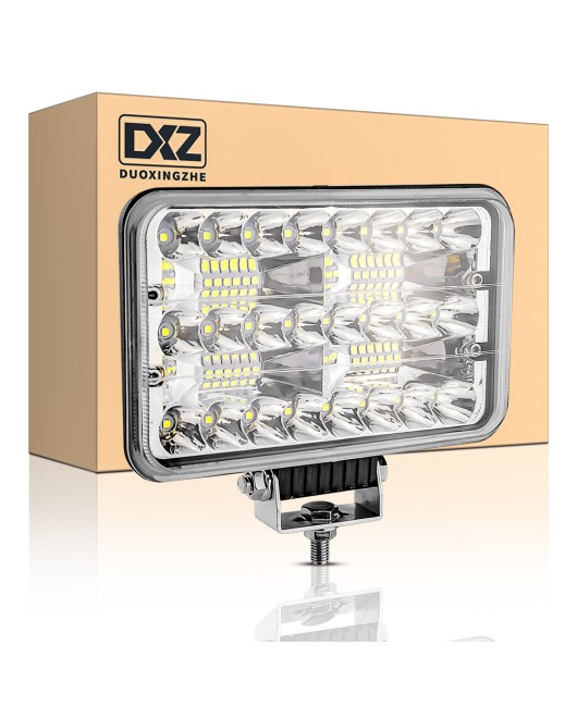 DXZ car work light 9-30V LED large field of view 7-inch 48 light auxiliary light truck headlight spotlight