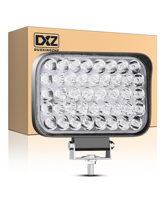 DXZ Automotive LED Work Light 345 inch 21LED Lens Edition Truck Spotlight Agricultural Machinery Lighting