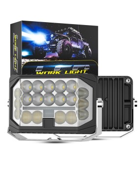 DXZ car modification 7-inch LED work light driving light LED spotlight high and low beam paving spotlight off-road vehicle