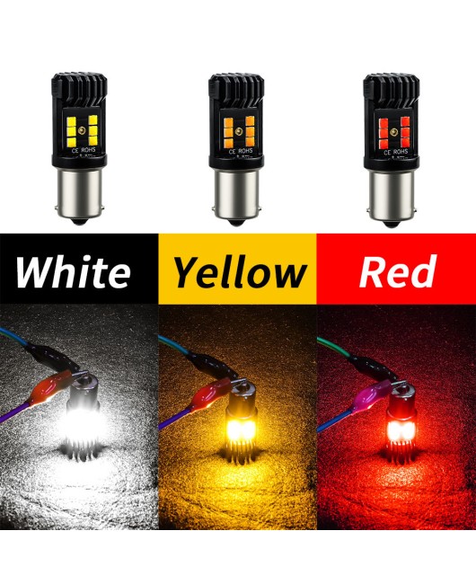 DXZ motorcycle LED turn signal 1156 1157 T20 T25 3030 reverse light 12LED brake light