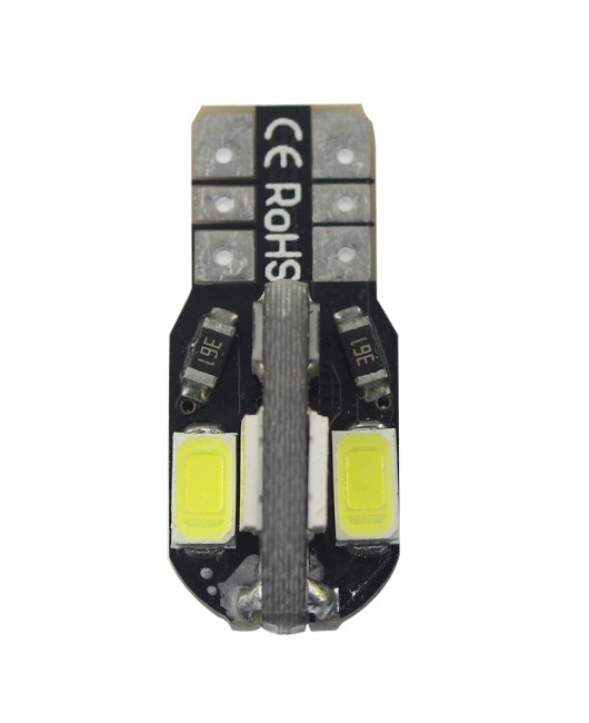 New Canbus decoding T10 5630/5730 8SMD width indicator light license plate light car LED bulb