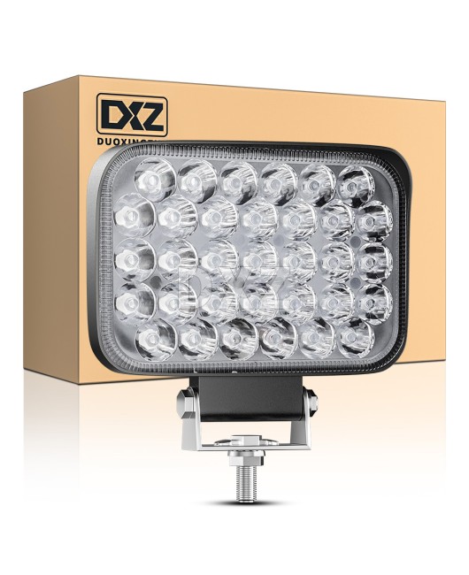 DXZ Automotive LED Work Light 345 inch 21LED Lens Edition Truck Spotlight Agricultural Machinery Lighting