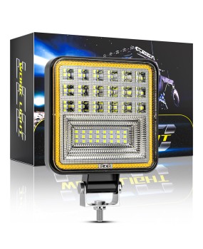 DXZ car LED work light with large field of view and aperture 4-inch 126W off-road front headlight modification and maintenance light