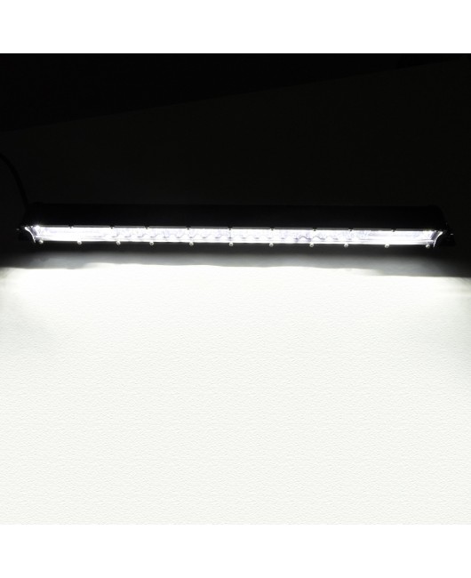 DXZ small double row LED strip light mixed light 60W120W car work light off-road auxiliary light truck pole light