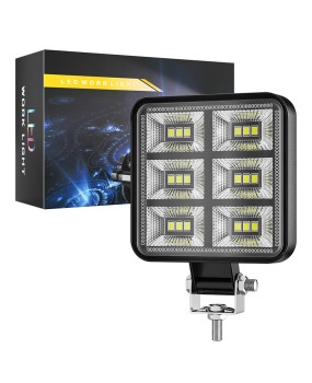 DXZ excavator 3-inch new floodlight car LED work light, cab roof light, diffuse arm light, driving light