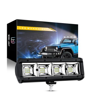 DXZ car LED work light 9-inch strip light 36smd108W LED driving light auxiliary off-road vehicle roof light