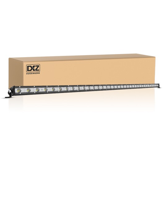 DXZ ultra-thin single row LED strip light 18W36W54W72W automotive work light auxiliary light grille light bar light