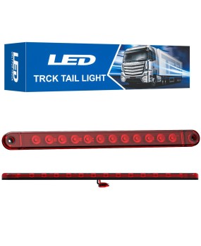 DXZ manufacturer direct sales 12LED high mounted brake taillights, truck trailers, side lights, taillights, LED strip lights