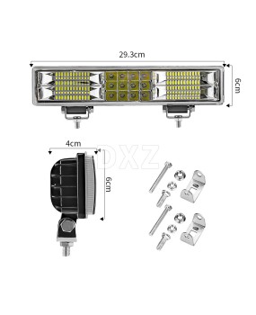 DXZ large field of view 12 inch long strip car LED work light 60 lights suitable for cars/trucks/vans/construction vehicles