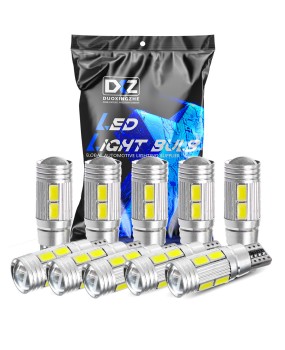 DXZ factory direct sales T10 width indicator light canbus T10 5630 10SMD W5W automotive LED bulb