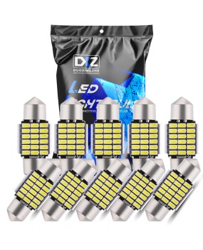 DXZ decoding CANBUS dual pointed light 3014 31MM 36MM 39MM 41MM roof light LED license plate light