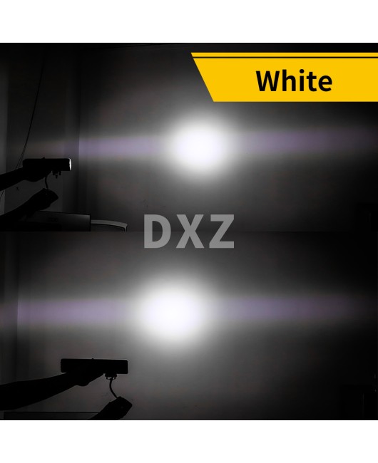 DXZ car LED work light 12 inch 64 light large field of view with flashing truck headlight strip auxiliary light