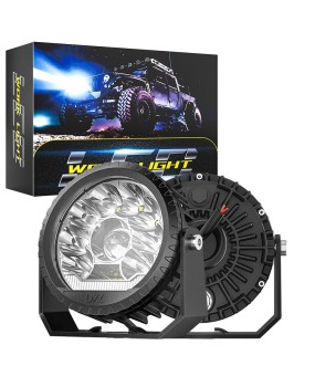 DXZ hot selling new product, automotive LED work light spotlight, Wrangler 5-inch circular off-road vehicle roof light maintenance light