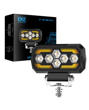 DXZ Black Knight 5-inch DRL car lights, LED work lights, off-road lights, headlights, auxiliary lights