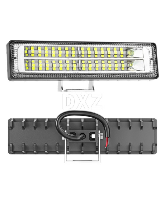 DXZ car LED work light 6-inch straight 28 LED daytime driving fog light maintenance light agricultural machinery light