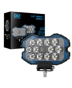 DXZ new product launched 5.8 '' work light 12LED 34W ultra bright spotlight off-road vehicle spotlight modification and maintenance light