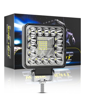 DXZ car LED work light 4-inch square 41LED mixed light driving light modification headlight auxiliary light