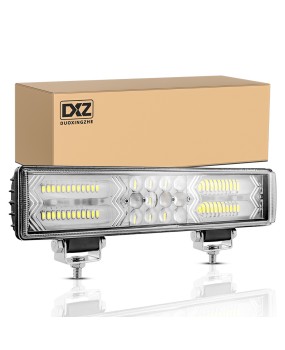 DXZ car LED work light lens model 12 inch 60 bead long truck auxiliary light modification headlight