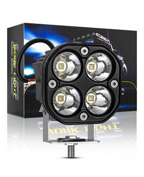 DXZ car LED spotlight 3-inch 4LED 40W driving light off-road vehicle modification work light