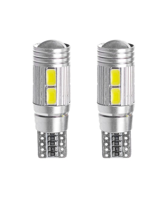 DXZ factory direct sales T10 width indicator light canbus T10 5630 10SMD W5W automotive LED bulb