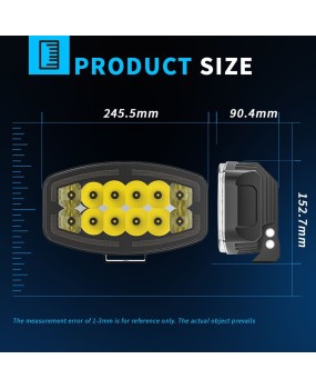 DXZ's new 10 inch C03 car work lights, European truck driving lights, modified headlights, auxiliary lights