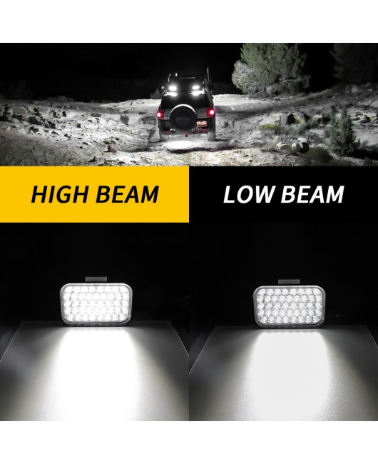 DXZ Automotive LED Work Light 345 inch 21LED Lens Edition Truck Spotlight Agricultural Machinery Lighting