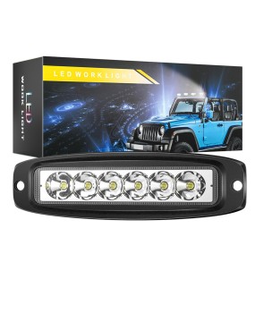 DXZ linear work light strip embedded 18W work light LED modified off-road vehicle spotlight paving street light