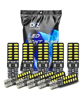 DXZ decoding CANBUS T10 3014 24SMD automotive LED width indicator lights, interior reading lights, makeup lights