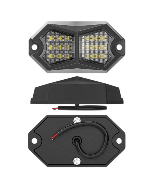 DXZ Automotive LED Chassis Light Off road Vehicle Atmosphere Colorful 6-Color 18LED Chassis Light Modified Warning Signal Light