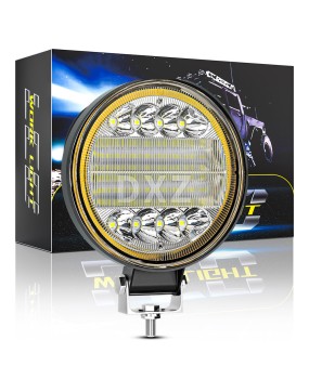 DXZ car LED work light 4-inch large field of view with aperture 72W work light off-road light modification and maintenance light