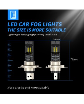 DXZ Amazon quality car LED lights H4/Hi-Lo12 LED headlights motorcycle headlight bulbs