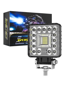 DXZ work light manufacturer high brightness off-road vehicle truck car modification LED square 4-inch work light searchlight